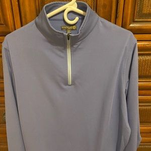 Peter Millar Size medium pullover nice blue color. Pit to pit 23” length 27”